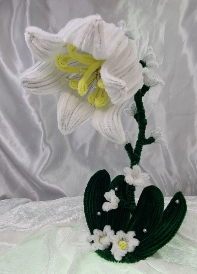 Tischlicht "Fairy Flower", Weiss 