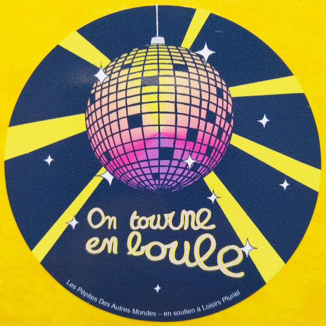 Sticker "On tourne en boule"