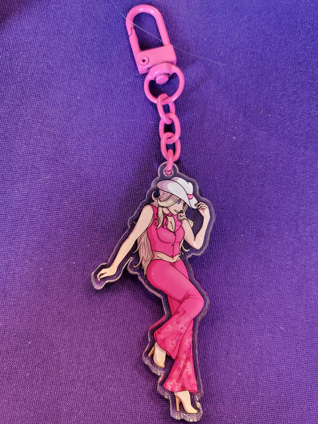 Cowgirl Barbie Charm