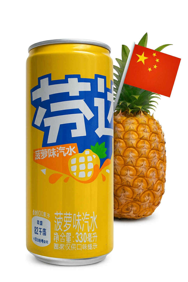Chine Pineapple Ananas 330ml