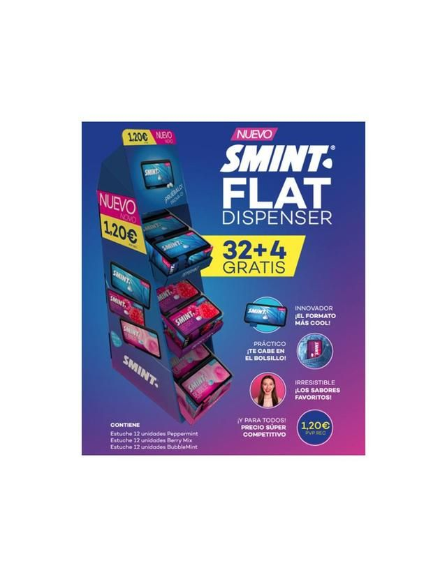 Smint Flat Dispenser Launch Pack