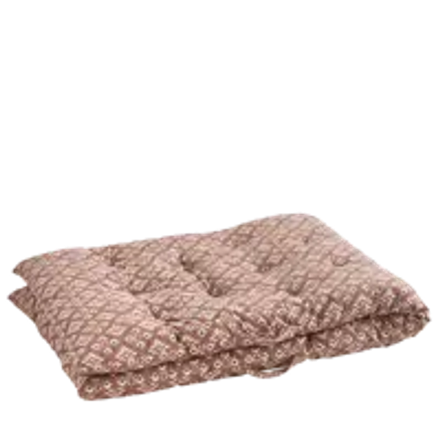 Matelas en coton imprimé 70x180cm