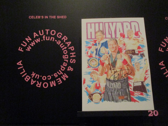 George Hillyard Limited Edition Signed A4 Portrait Drawing Print (20)