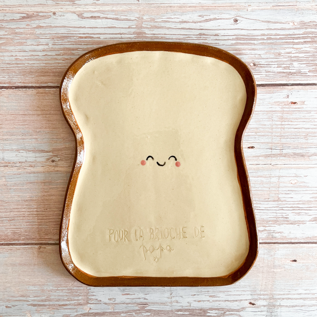 Planchette « pour la brioche de papa »