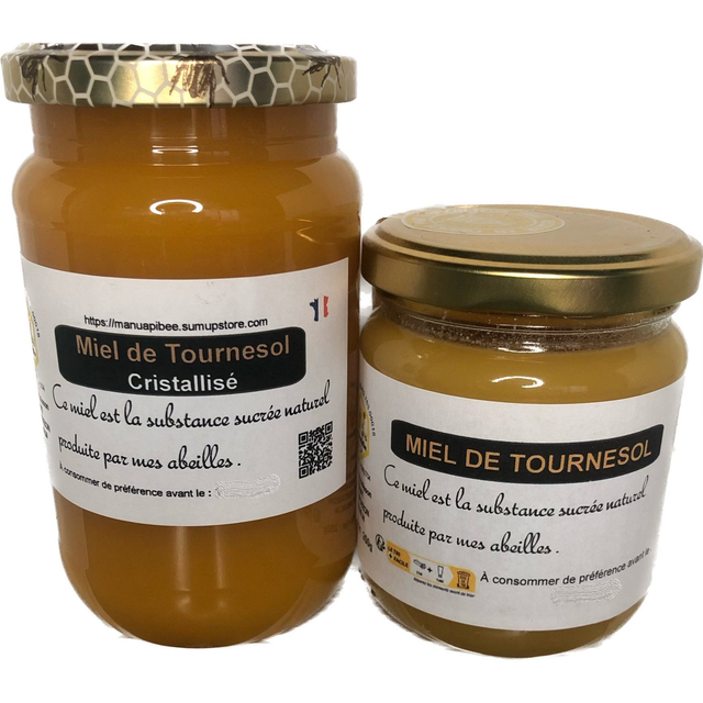 Miel de tournesol-(Cristallisé)