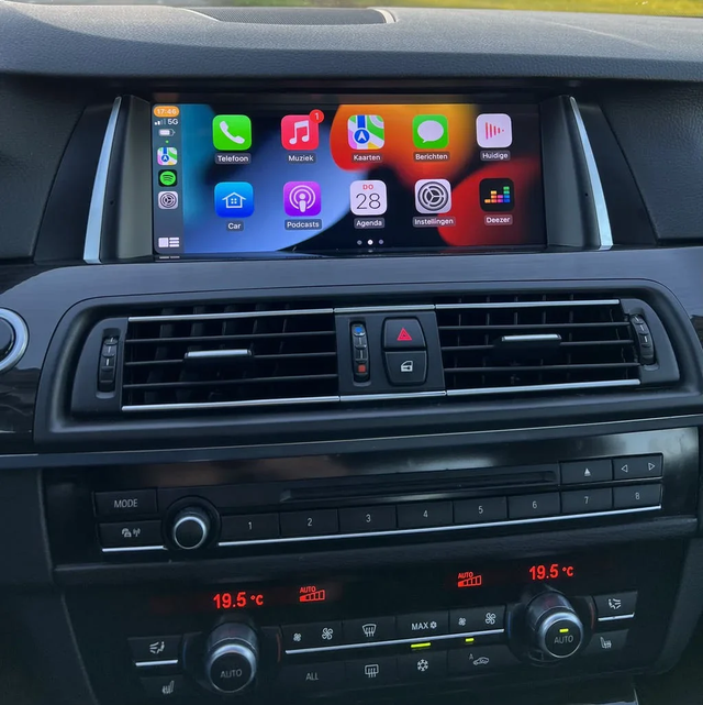 BMW 5 Series F07, F10, F11, F18 Carplay Android Auto 