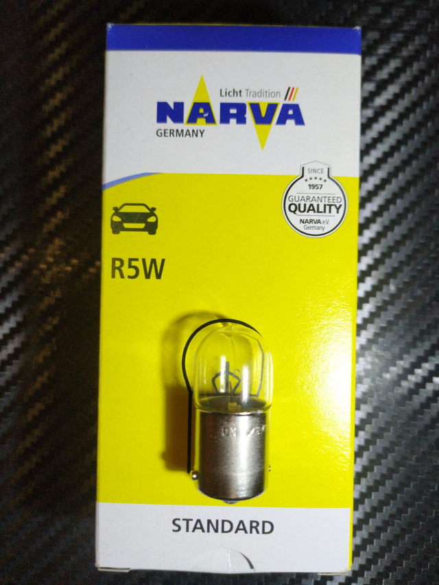 NARVA Birne R5W BA15s ( 12V 5W ) Bulk