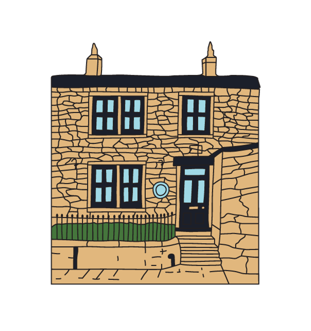 Pin Badge - Brontë Birthplace