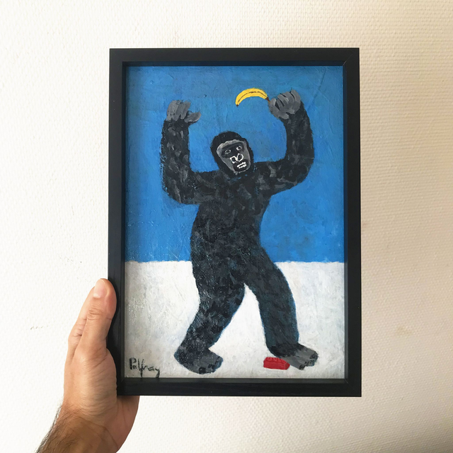 Gorilla - 21x29.7cm 