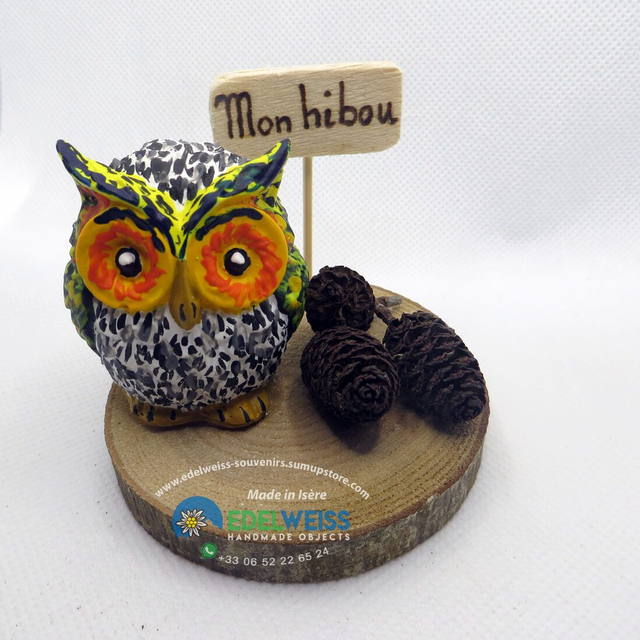 Hibou porte-bonheur - bng