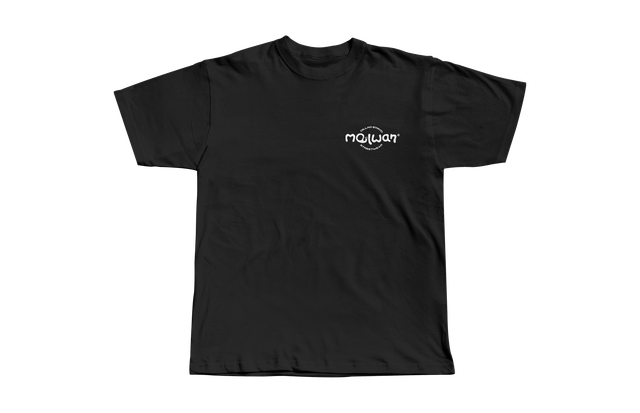 Malwan Plain Chest - Black - T Shirt