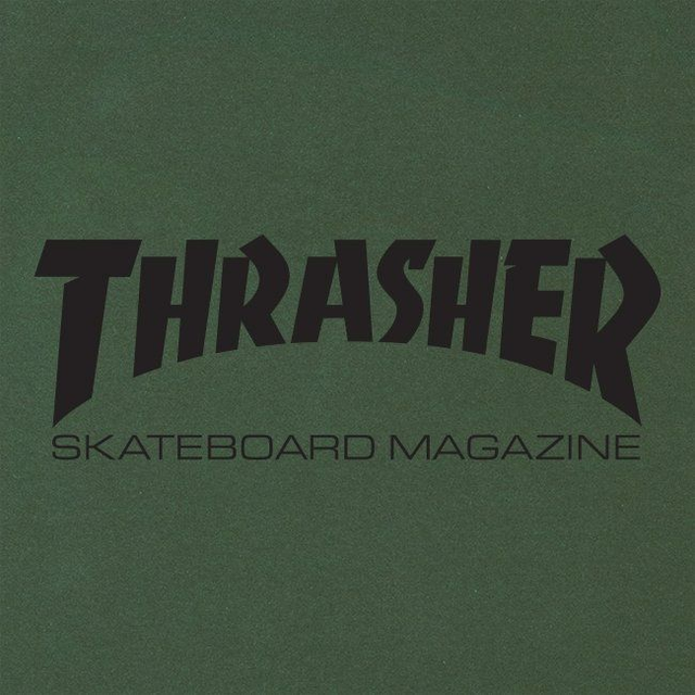 THRASHER MAGAZINE T-SHIRT MEZZA MANICA SKATEBOARD MAGAZINE