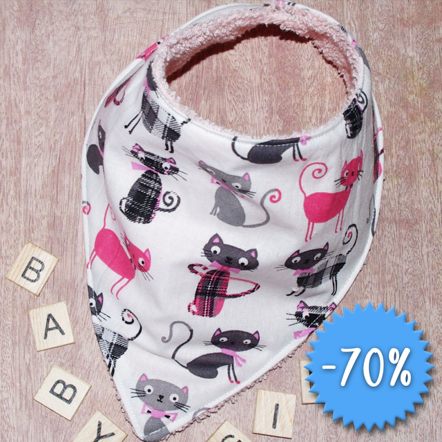 PĀO – Bavoirs bandana (0–6 mois)