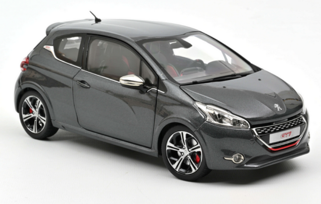 Peugeot 208 GTi Shak Grey Norev 1:18