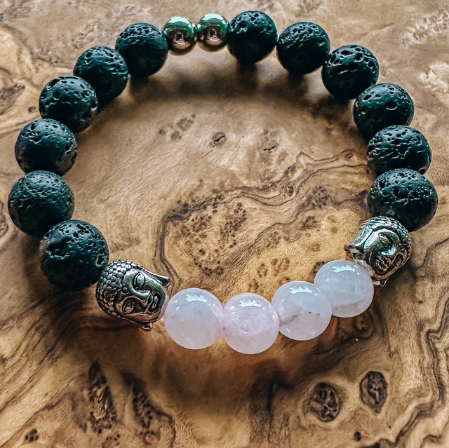 Duftarmband Balance Rosenquarz