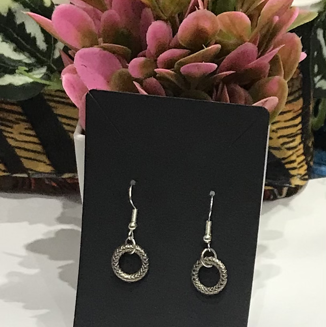 Silver Dangling Earrings- SDE21