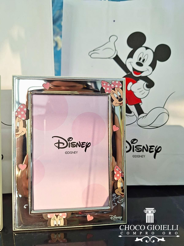 Cornice Disney - Placcato Argento 925