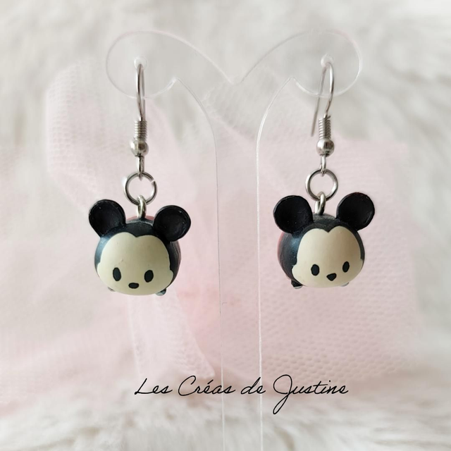 Boucles d'oreilles Tsum tsum mickey