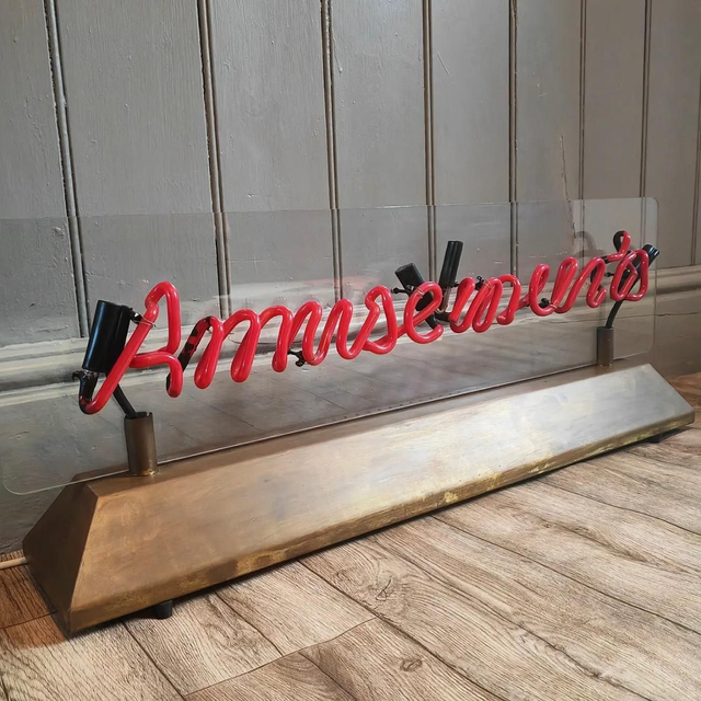 Amusements Neon Sign SOLD! 