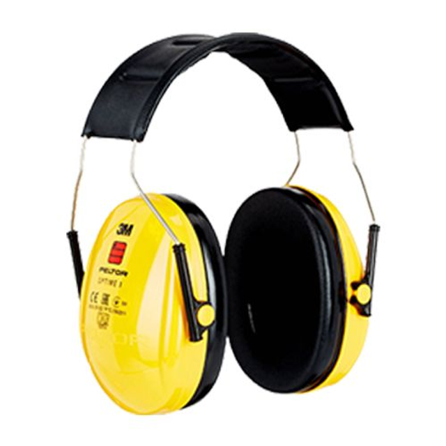 O2/Peltor Optime I H510A 3M gehoorkap met hoofdband
