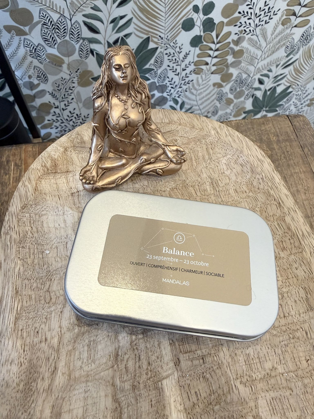 Box Astro Balance - Quartz fumé, agate mousse, cristal de roche