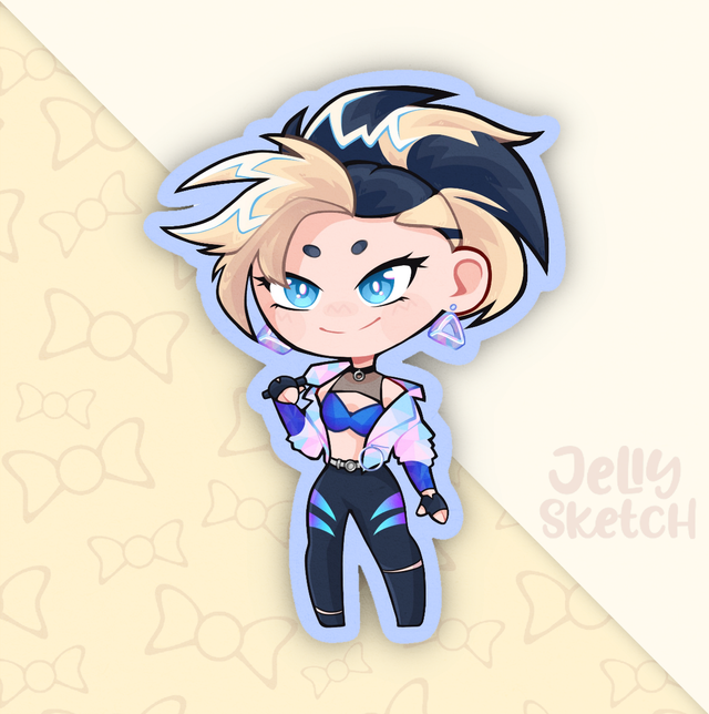 KDA Akali | LOL Sticker