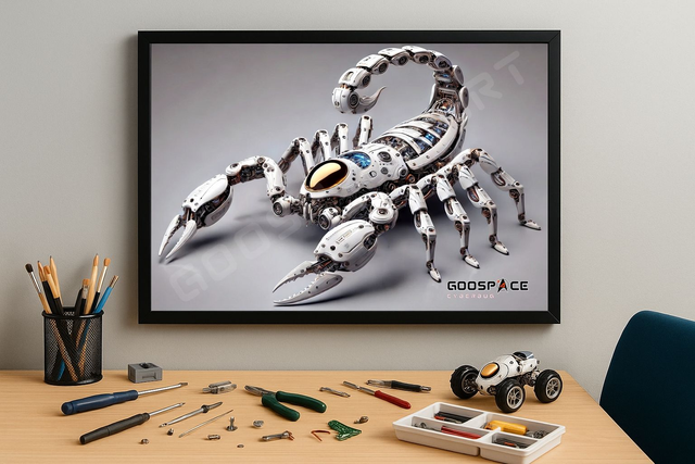 Cadre Scorpion Cybernétique