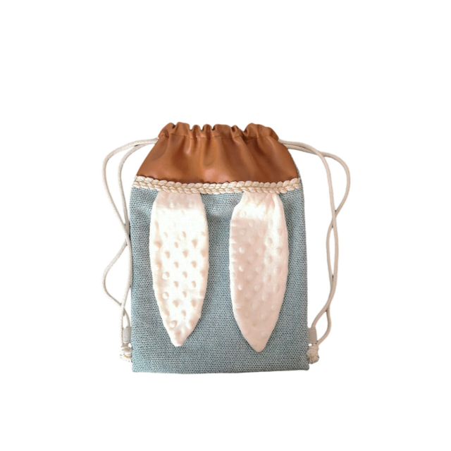 Sac à dos Lapin/Epis de blé AZUR