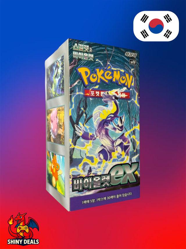 Display Pokémon Violet Ex (Sv1V) - Coréen