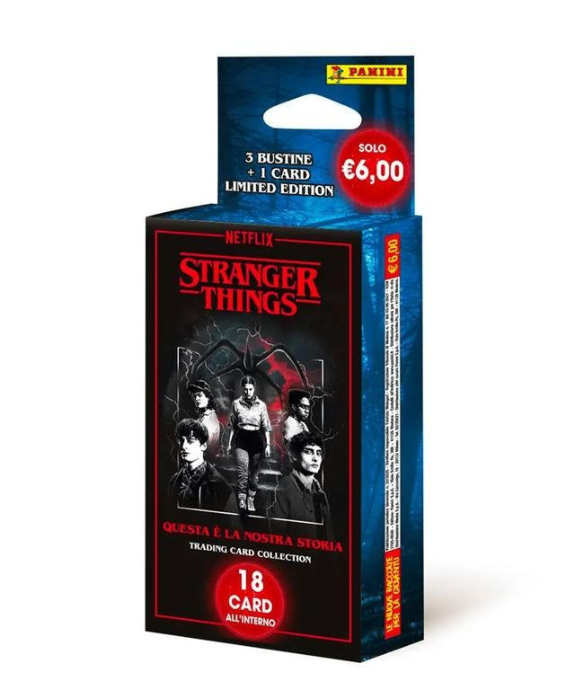 PANINI Card - Stranger Things Trading Card Collection Ecoblister
