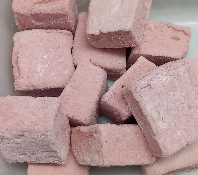 Guimauves rose framboise