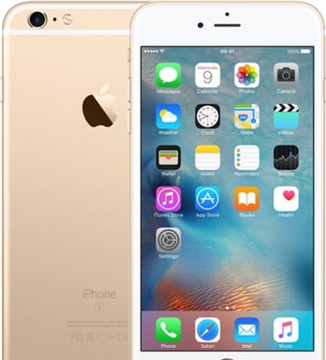 (Refurbished) iPhone 6S PLUS 64GB, gold no sim connection 
