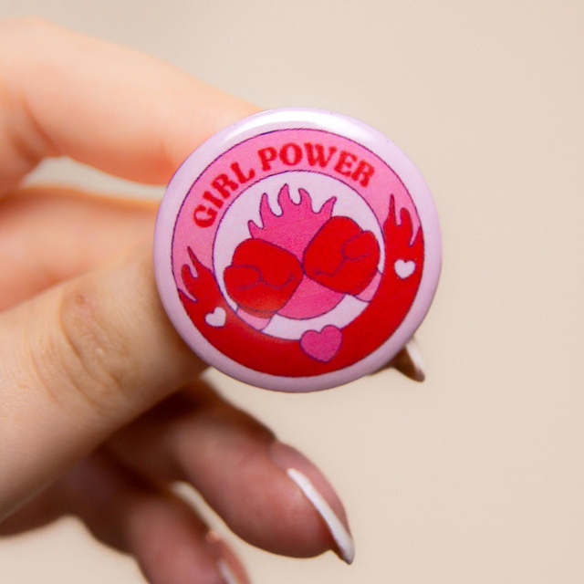'Girl Power' - Small Badge