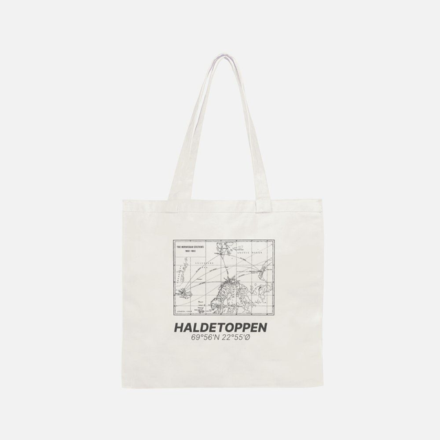 «Norwegian stations» Tøyveske i bomull