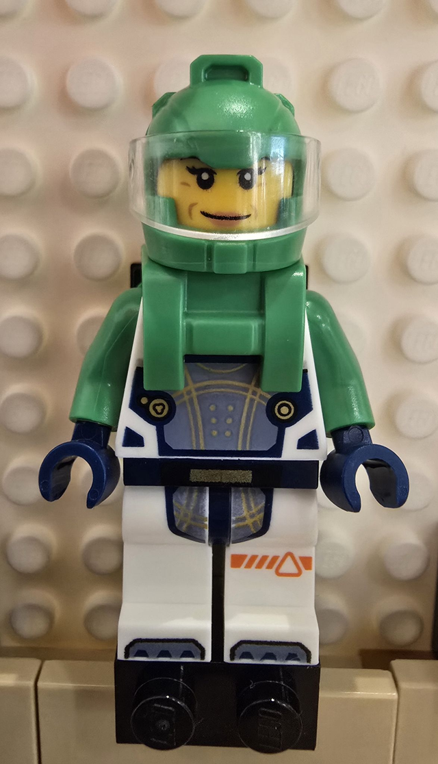LEGO cty1753 Astronautin Minifigur