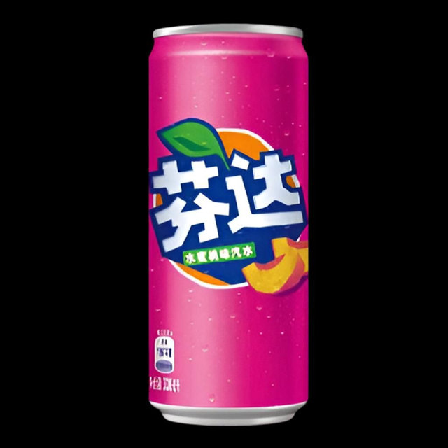 Fanta pêche de chine