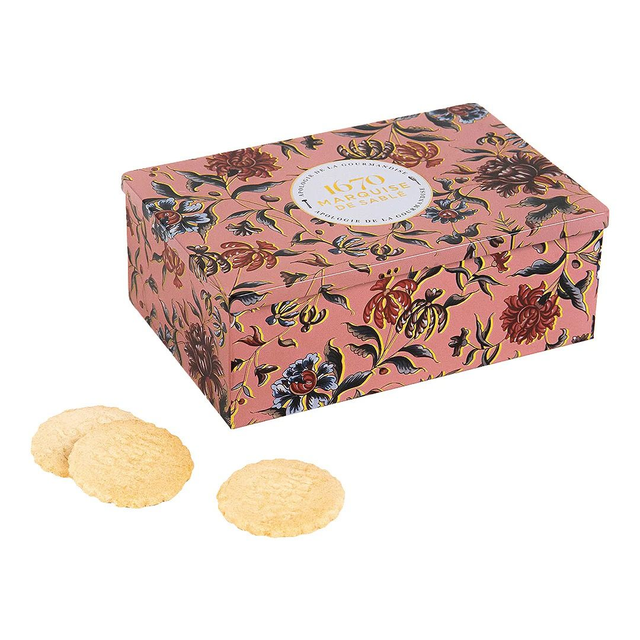Biscuits Sablés Assortiment 300g - NATURE, FRAMBUESA Y CHOCOLATE