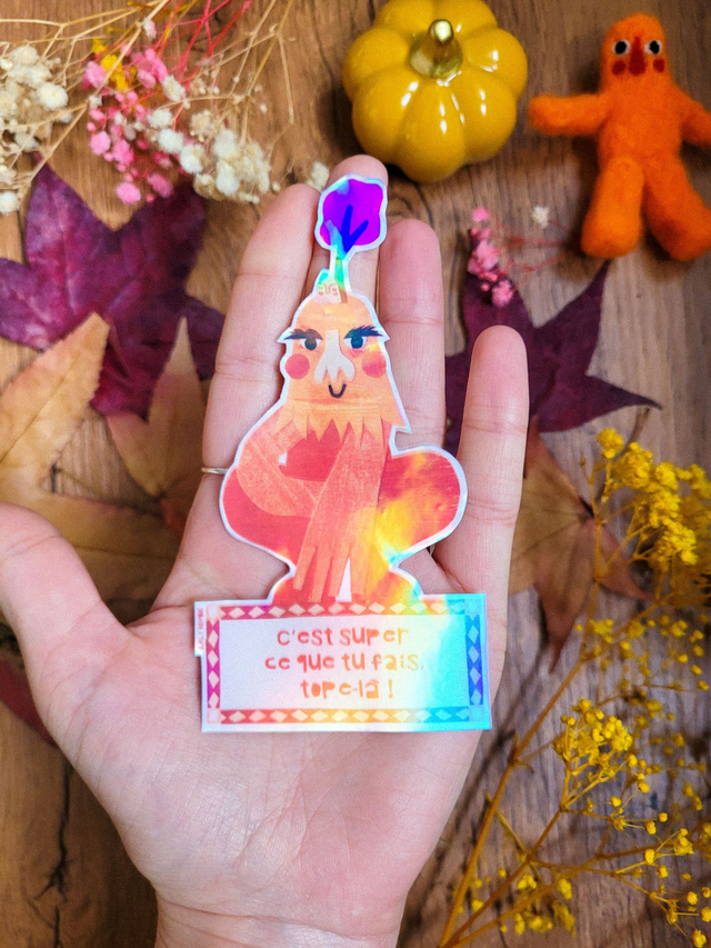 Sticker Troll supporter