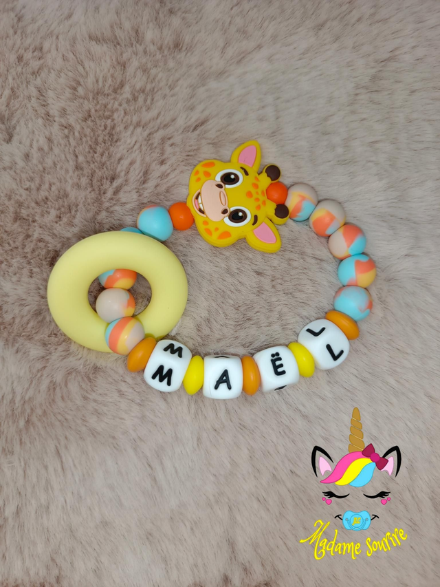 Anneau dentition Girafe