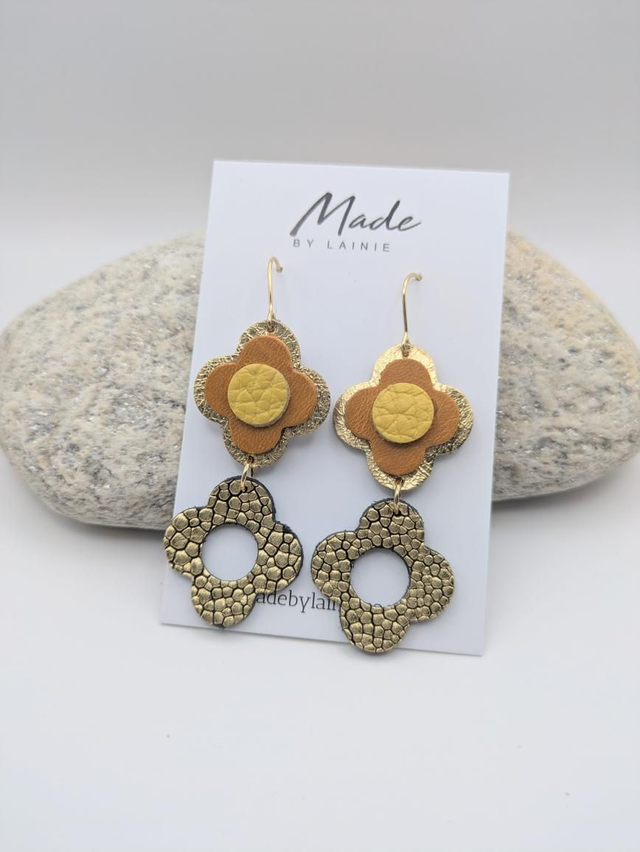 Flower Drop Earrings