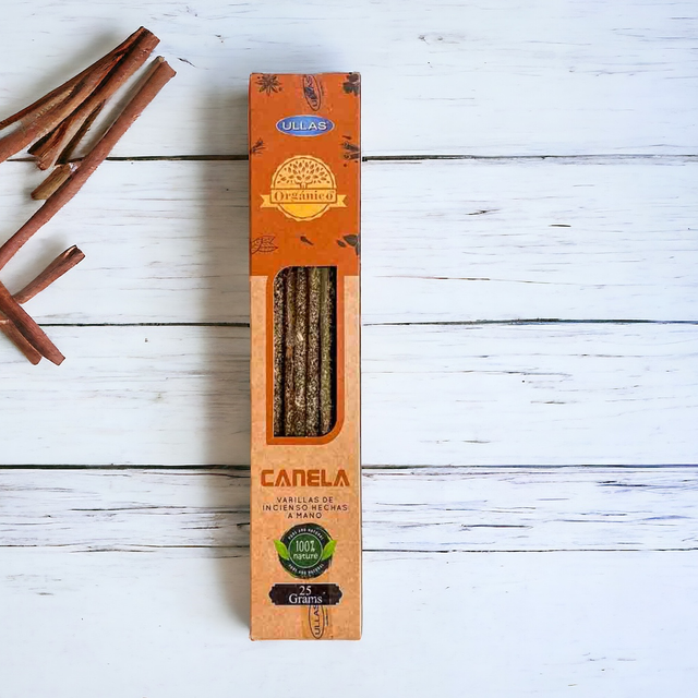 Incienso orgánico de Canela 