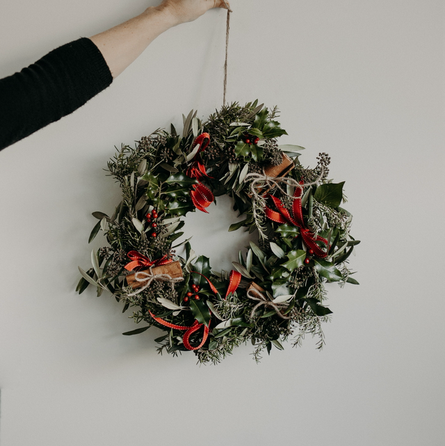 Atelier couronne de Noël 
