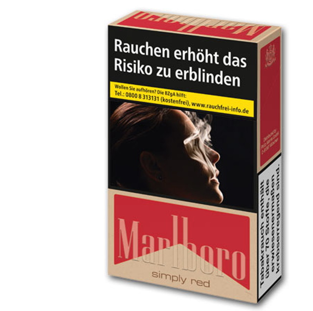 Marlboro Simply Red 9,00 € Zigaretten