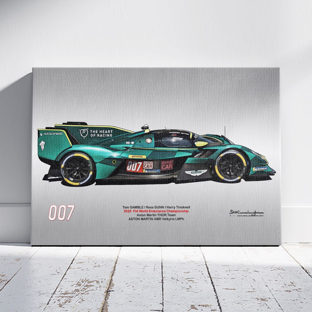 C250602 Aston Martin Valkyrie LMH WEC25 Thor Racing #007 Spa B