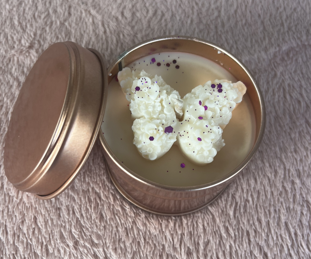 Bougie papillon 🦋 fraise 🍓 chantilly 