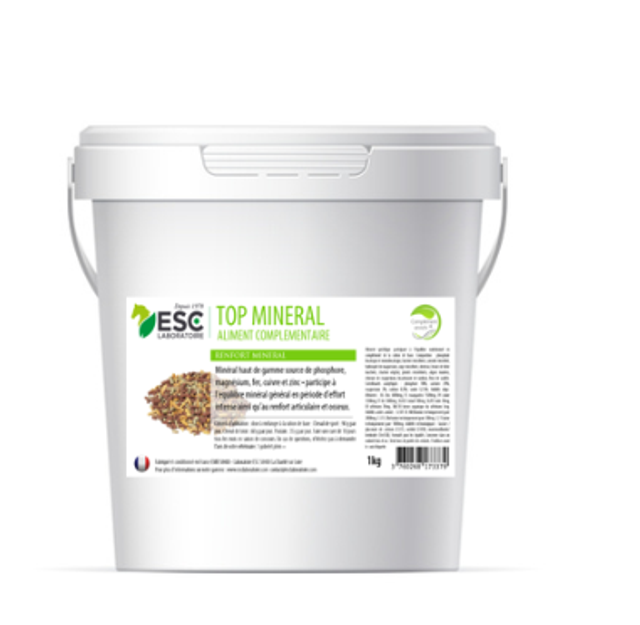 TOP MINERAL – Renfort vitaminique et minéral cheval – Fatigue et effort intense