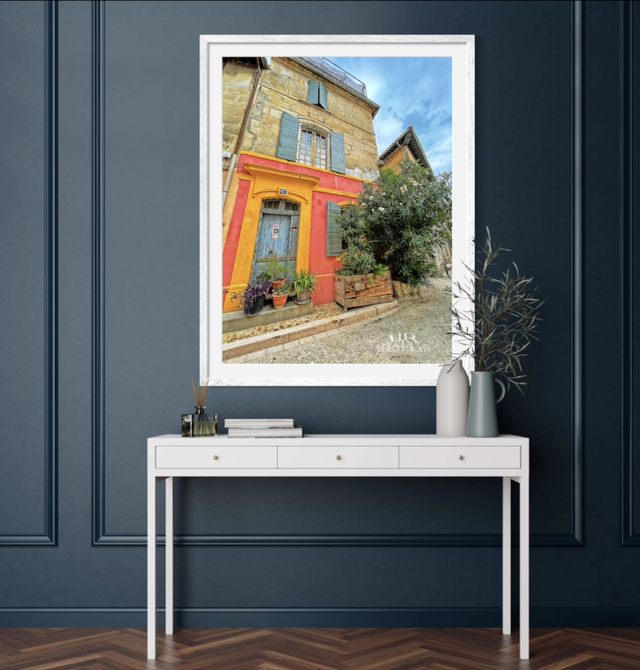 Les couleurs du village d’Auribeau