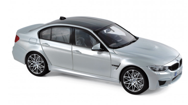 BMW M3 Competition 2017 Silber Norev 1:18