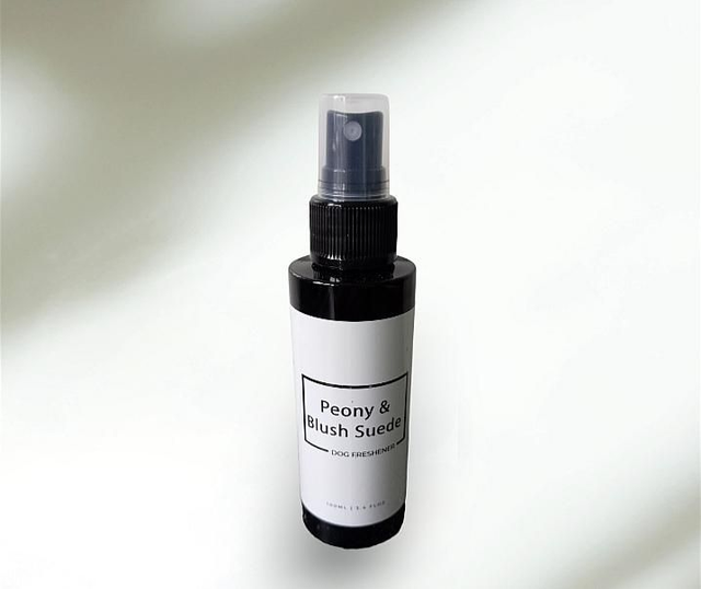 Peony &amp; Blush Suede - Dog Freshener 