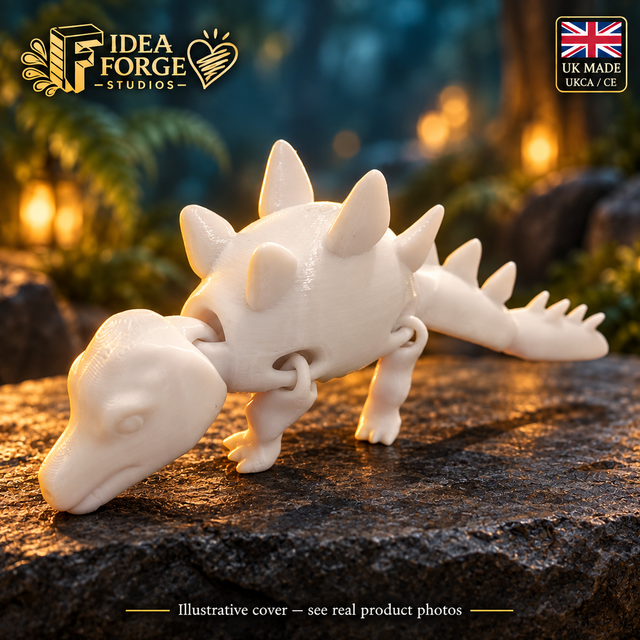 Steggy – Articulated Stegosaurus – UK Made